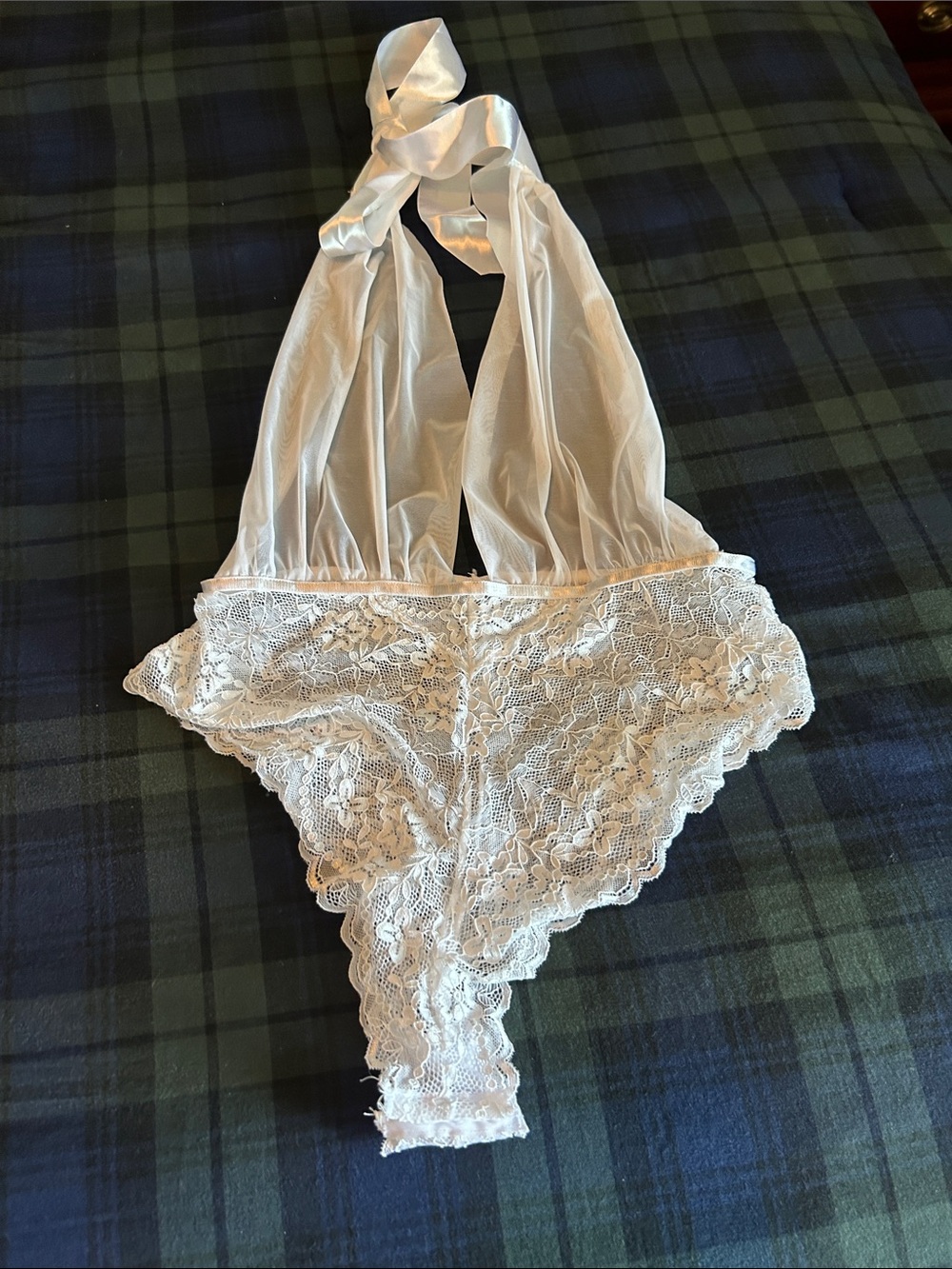White Lace Body Suit